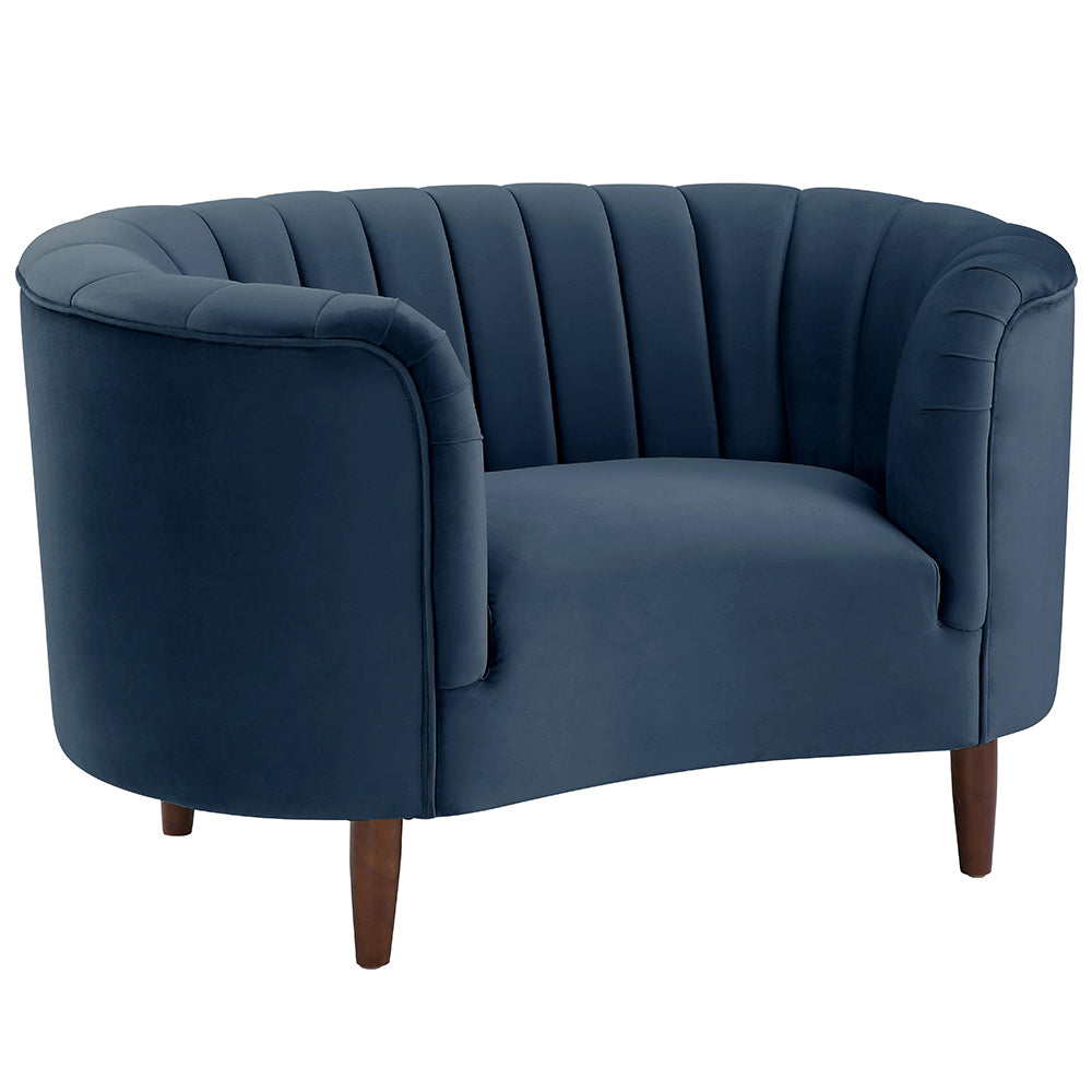 Millephri Chair - Blue Velvet