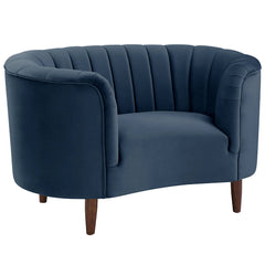 Millephri Chair - Blue Velvet