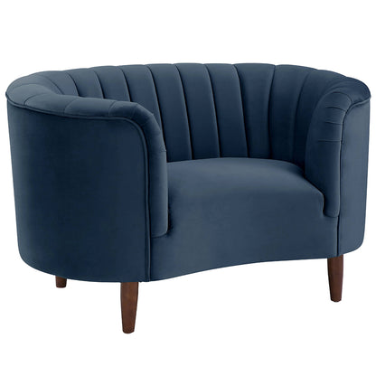 Millephri Chair - Blue Velvet