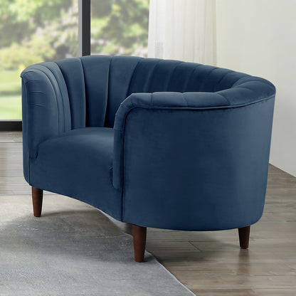 Millephri Chair - Blue Velvet