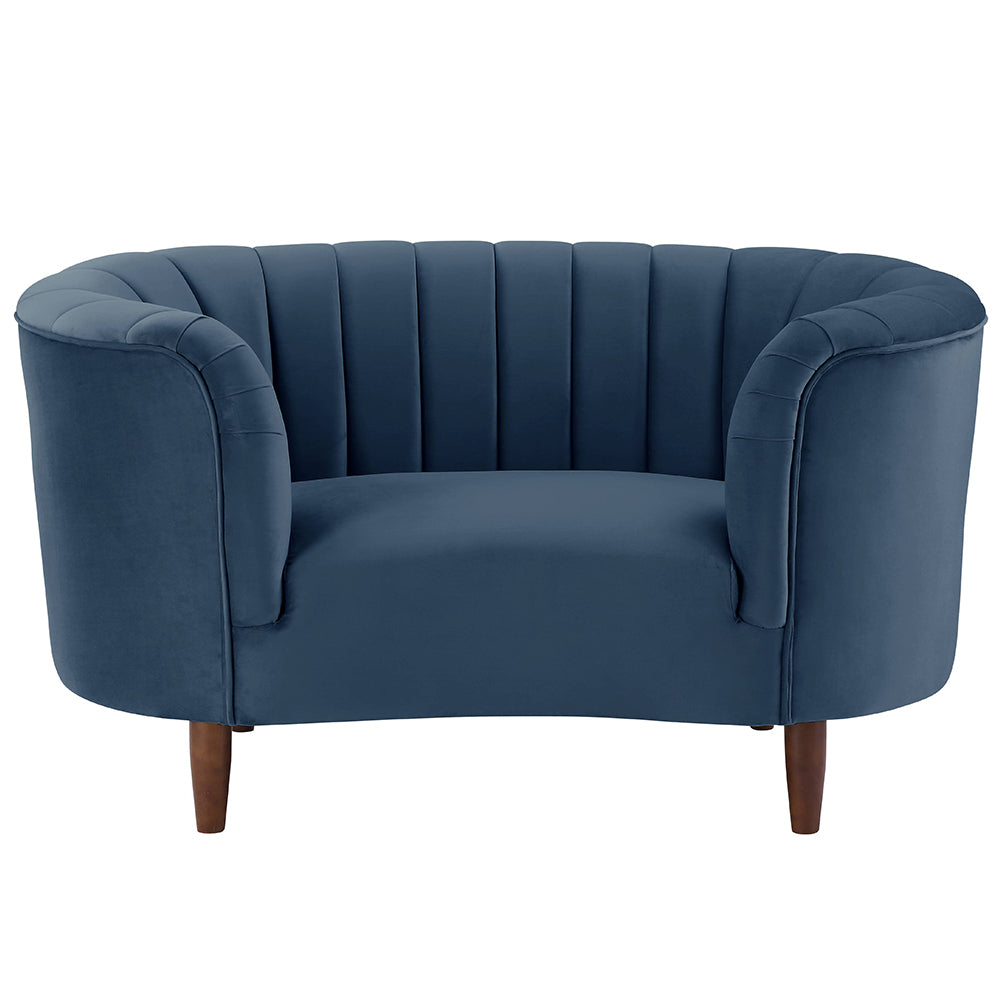 Millephri Chair - Blue Velvet
