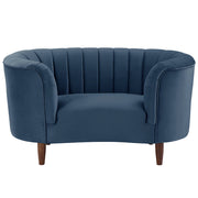 Millephri Chair - Blue Velvet