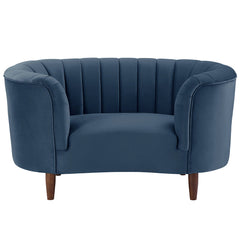 Millephri Chair - Blue Velvet