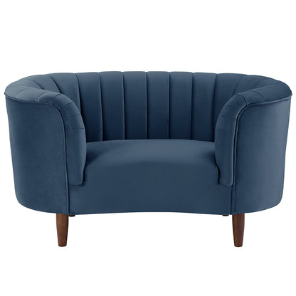 Millephri Chair - Blue Velvet