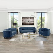 Millephri Chair - Blue Velvet
