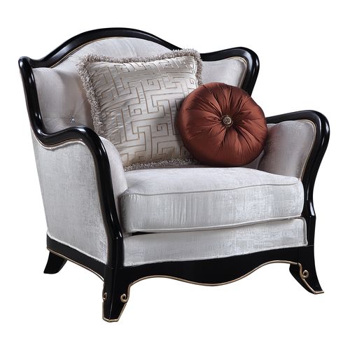 Silla Nurmive de 43" de ancho con 2 almohadas