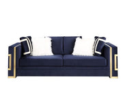 Sofá Virrux de 96" de largo con 6 almohadas