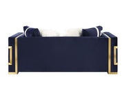 Virrux 80"L Velvet Loveseat with Decorative Pillows