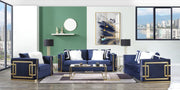 Virrux 80"L Velvet Loveseat with Decorative Pillows