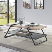 Mesa de centro rectangular Brantley de 120 cm de largo