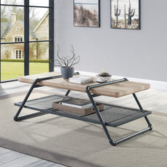 Mesa de centro rectangular Brantley de 120 cm de largo