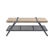 Mesa de centro rectangular Brantley de 120 cm de largo
