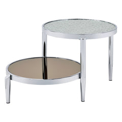 Mesa de centro redonda Abbe de 94 cm de diámetro
