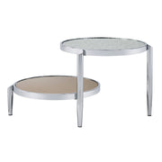 Mesa de centro redonda Abbe de 94 cm de diámetro