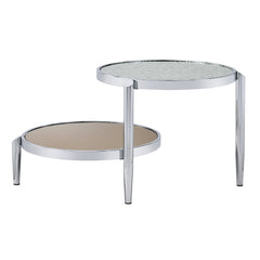 Mesa de centro redonda Abbe de 94 cm de diámetro