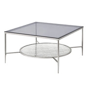 Mesa de centro cuadrada Adelrik de 81 cm de largo