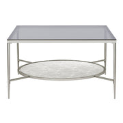 Mesa de centro cuadrada Adelrik de 81 cm de largo