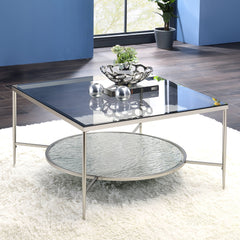 Mesa de centro cuadrada Adelrik de 81 cm de largo