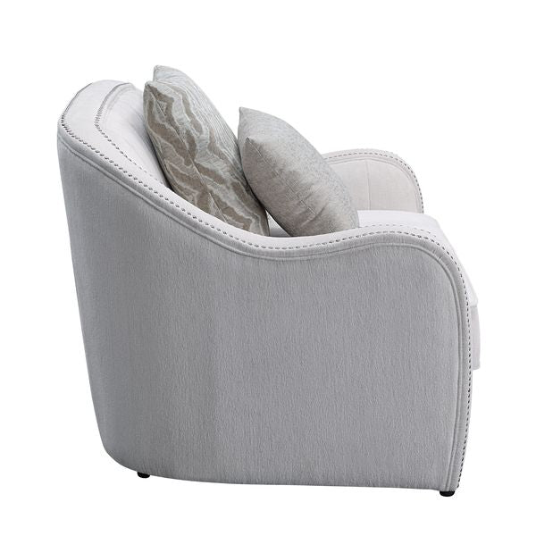 Loveseat Mahler de 63" de largo con 4 almohadas