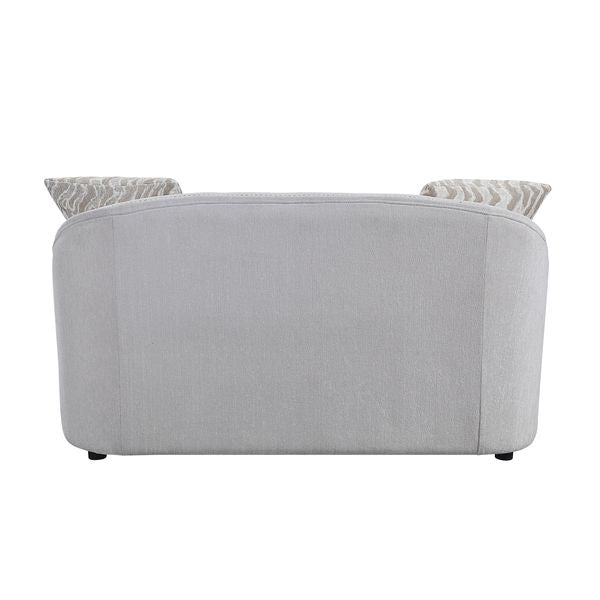 Loveseat Mahler de 63" de largo con 4 almohadas