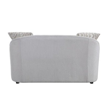 Loveseat Mahler de 63" de largo con 4 almohadas