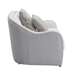 Silla Mahler de 41" de ancho con 2 almohadas