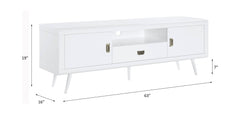 Soporte para TV rectangular Pagan de 63" de largo