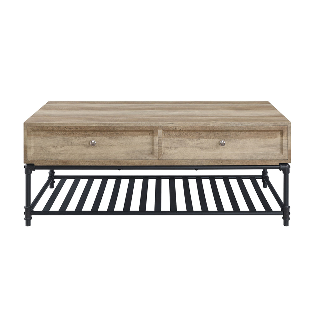 Brantley Rectangular 2 Drawers Coffee Table