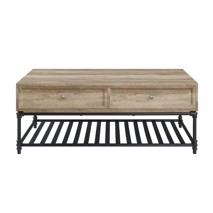 Brantley Rectangular 2 Drawers Coffee Table
