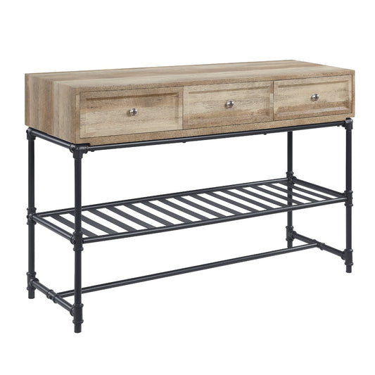 Brantley Rectangular 3 Drawers Sofa Table