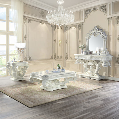 Vanaheim Arched Wall Mirror with Decorative Frame