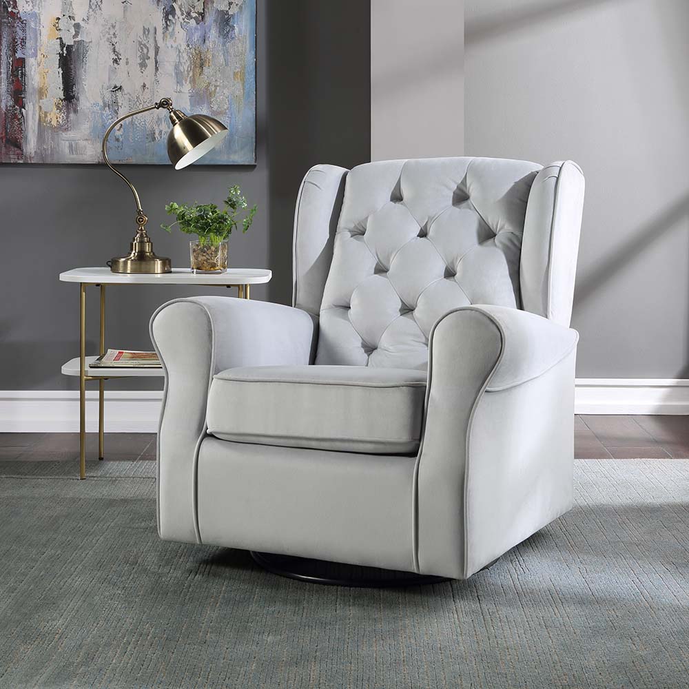 Silla giratoria Zeger de 35" de ancho con deslizador