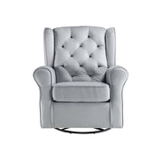 Silla giratoria Zeger de 35" de ancho con deslizador