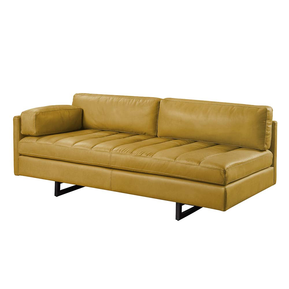 Sofá tapizado Radia de 74" de largo con almohada