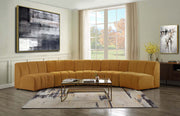 Felicia 43" Modular Chair with Channel Tufting