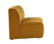 Felicia 43" Modular Chair with Channel Tufting