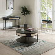 Mesa auxiliar rectangular Colson de 22" de largo
