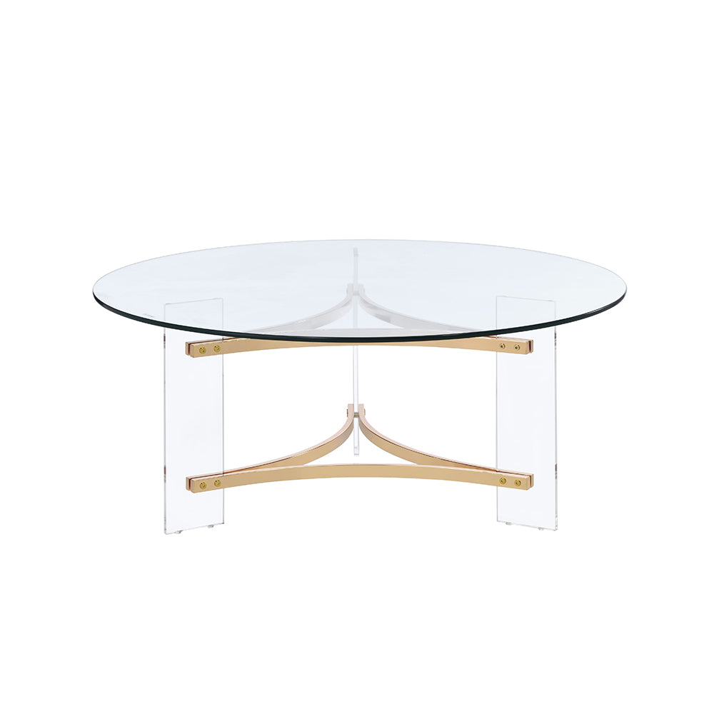 Sosi 41"L Round Coffee Table