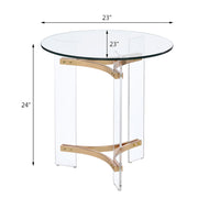 Sosi 23"L Round End Table