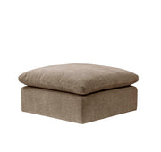 Naveen - Otomana modular de lino de 94 cm de ancho