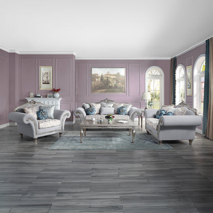 Phifina 46" Velvet Upholstered Accent Chair