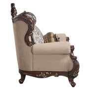 Ragnar 92" Modern Linen Sofa Set with 7 Pillows