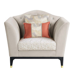 Silla Tayden de 44" de ancho con 2 almohadas