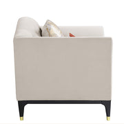 Silla Tayden de 44" de ancho con 2 almohadas