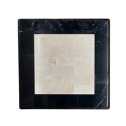 Tayden Square End Table with Marble Top