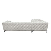 Sofá seccional Atronia de 133" de largo con 4 almohadas