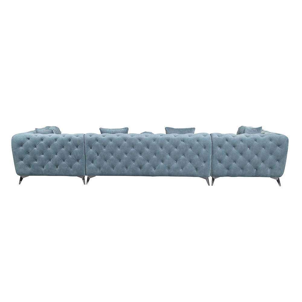 Atronia 164"L Sectional Sofa with 7 Pillows