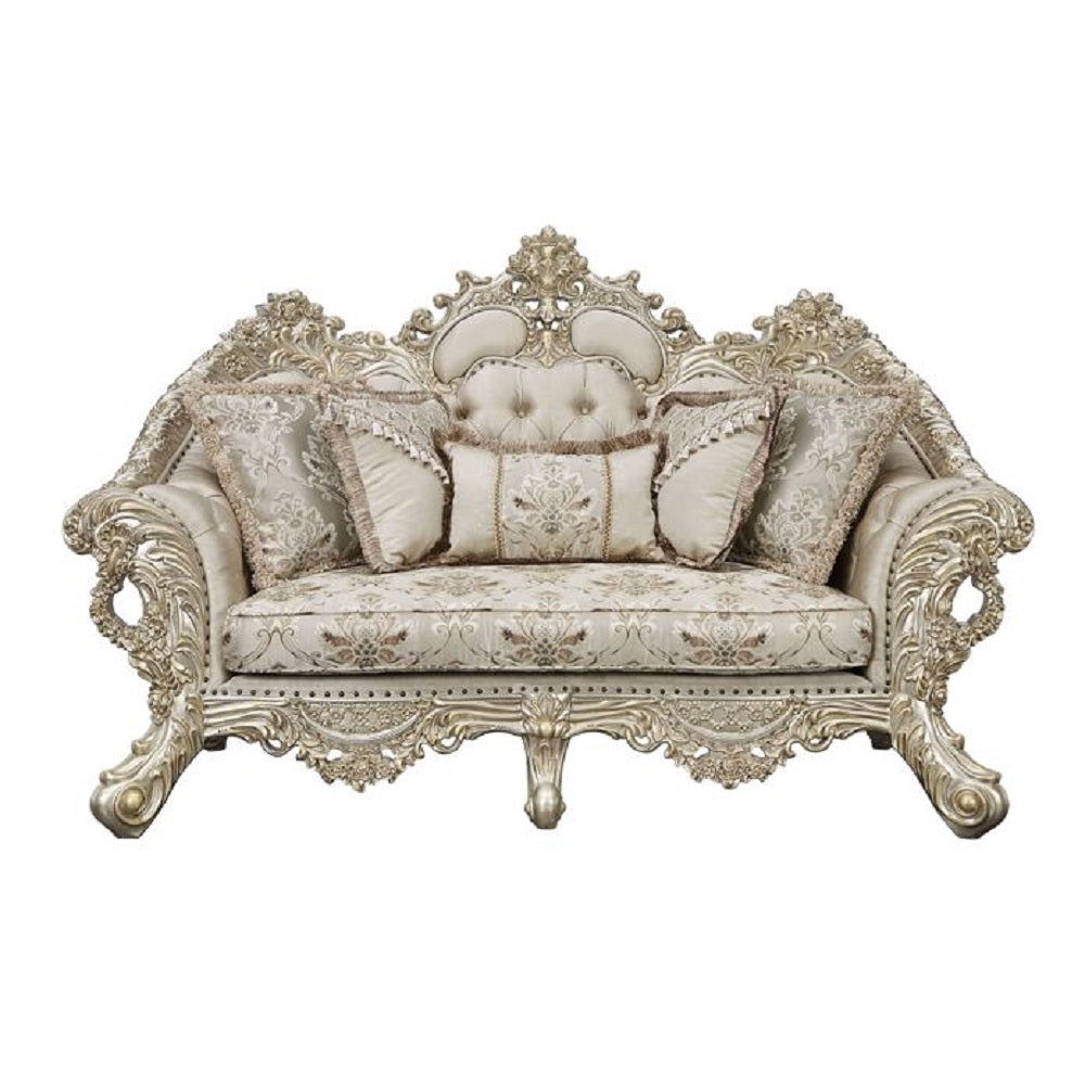 Danae 80"L Loveseat with 5 Pillows