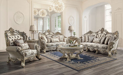 Danae 80"L Loveseat with 5 Pillows