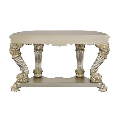 Mesa de sofá rectangular Danae de 63" de largo